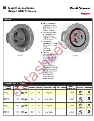 L630FI datasheet  